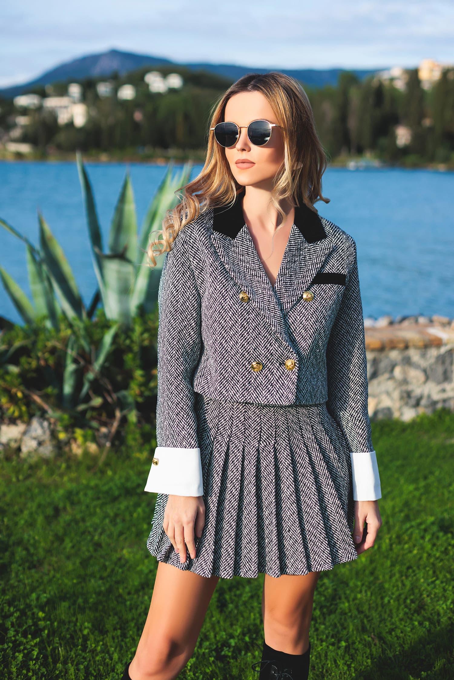 Elegant Gray Dress